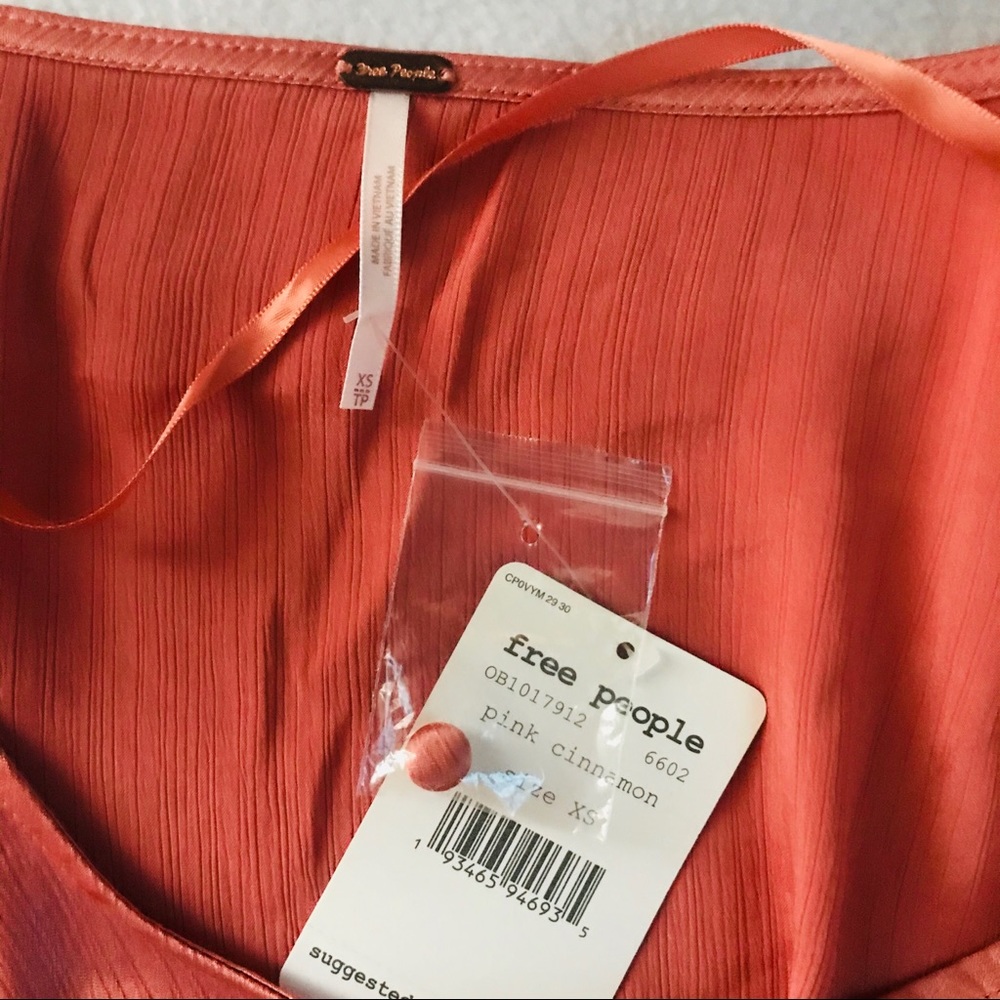 Free people silky xs petite blouse - Picture 8 of 9